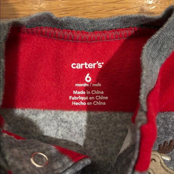 Holiday Fleece Sleeper - 6mo - Picture 3 of 3